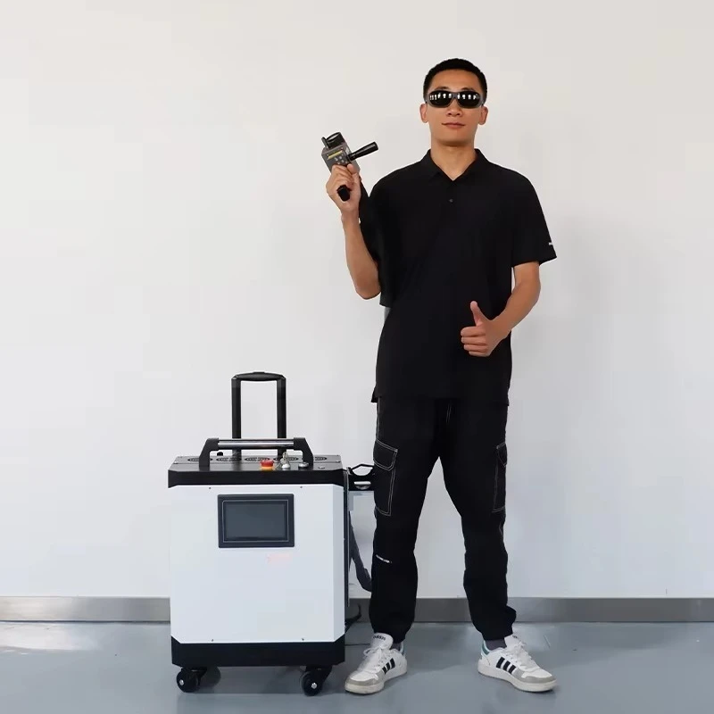 2024    CNC Pulse    Cleaning Machine Rust    Machine for Metal Su ace and Wood