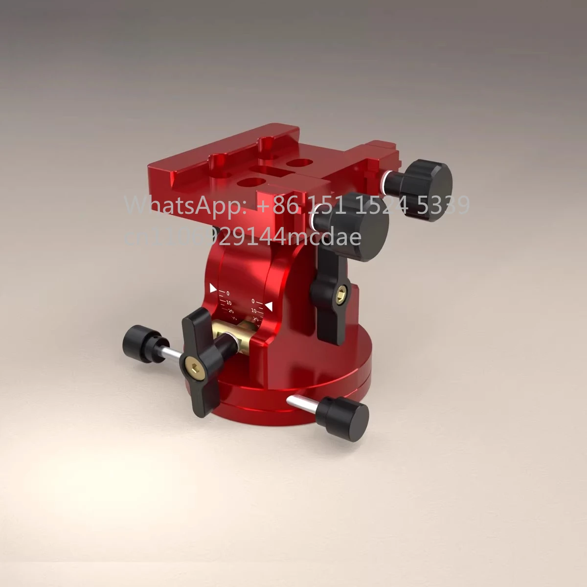 The new Hoshino Equatorial Mount base has a high load capacity, including a dovetail groove and a high load