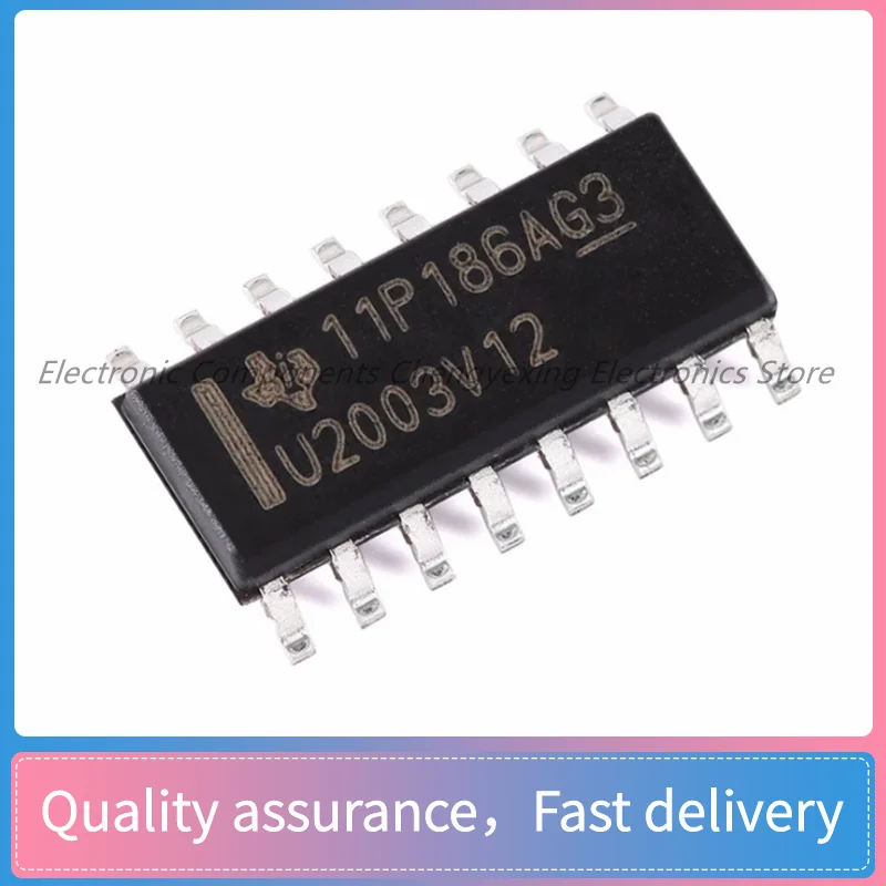 

2pcs ULN2003V12DR SOIC-16 NMOS Low side driver chip of array