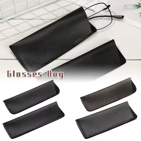 Eyewear Accessories Soft Leather Reading Glasses Bag Case Glasses Protective Case Sun Glasses Pouch Sunglasses Case Box
