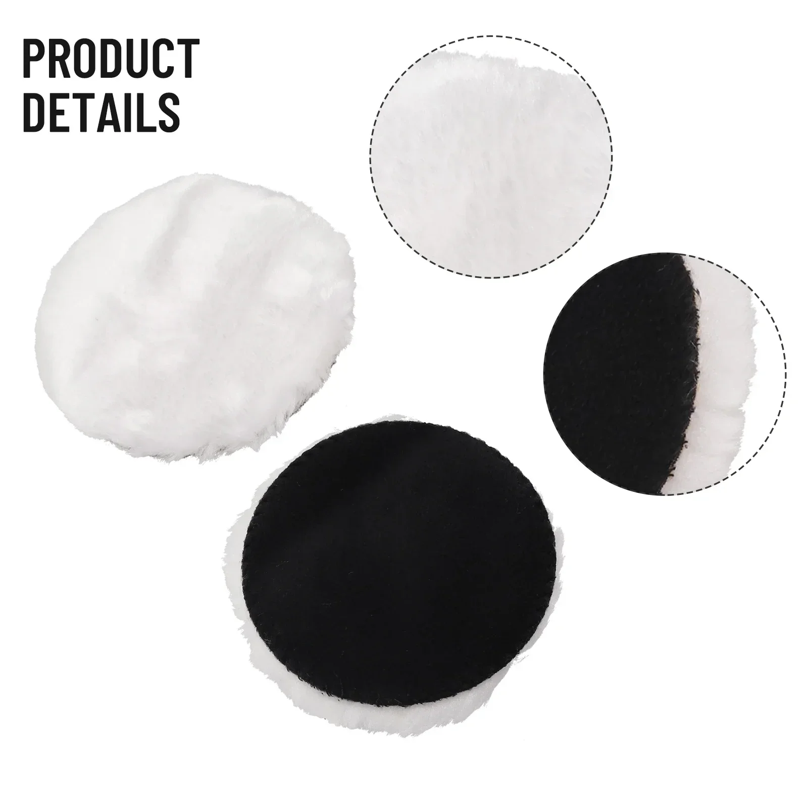 

Improve The Glossiness Of Surfaces With Our 4 Inch Wool Polishing Pads Pack Of 2 For Furniture Stone And Aerospace Coatings