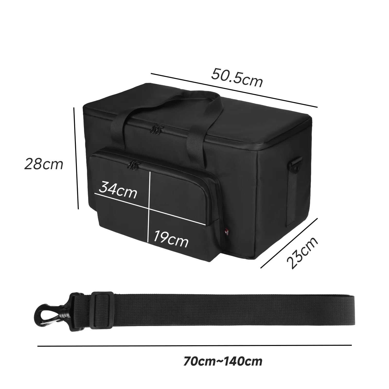 

​For JBL Partybox On The Go 1st/2nd Generation Speaker Carrying Case Portable Handheld Single-Shoulder Strap Bag