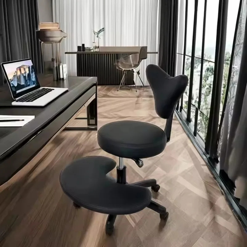 Computer chair monkey stool, squatting chair lazy office sofa