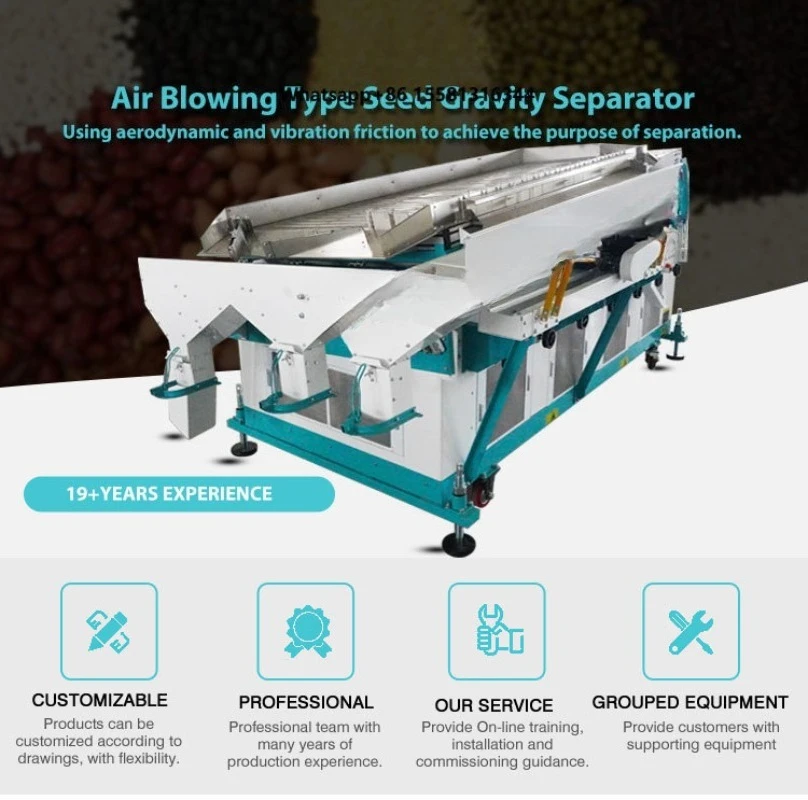 5XZ-8 Gravity Separator for Removing Moldy Budding Seed From Sesame Seed Maize Seed Processing Machine