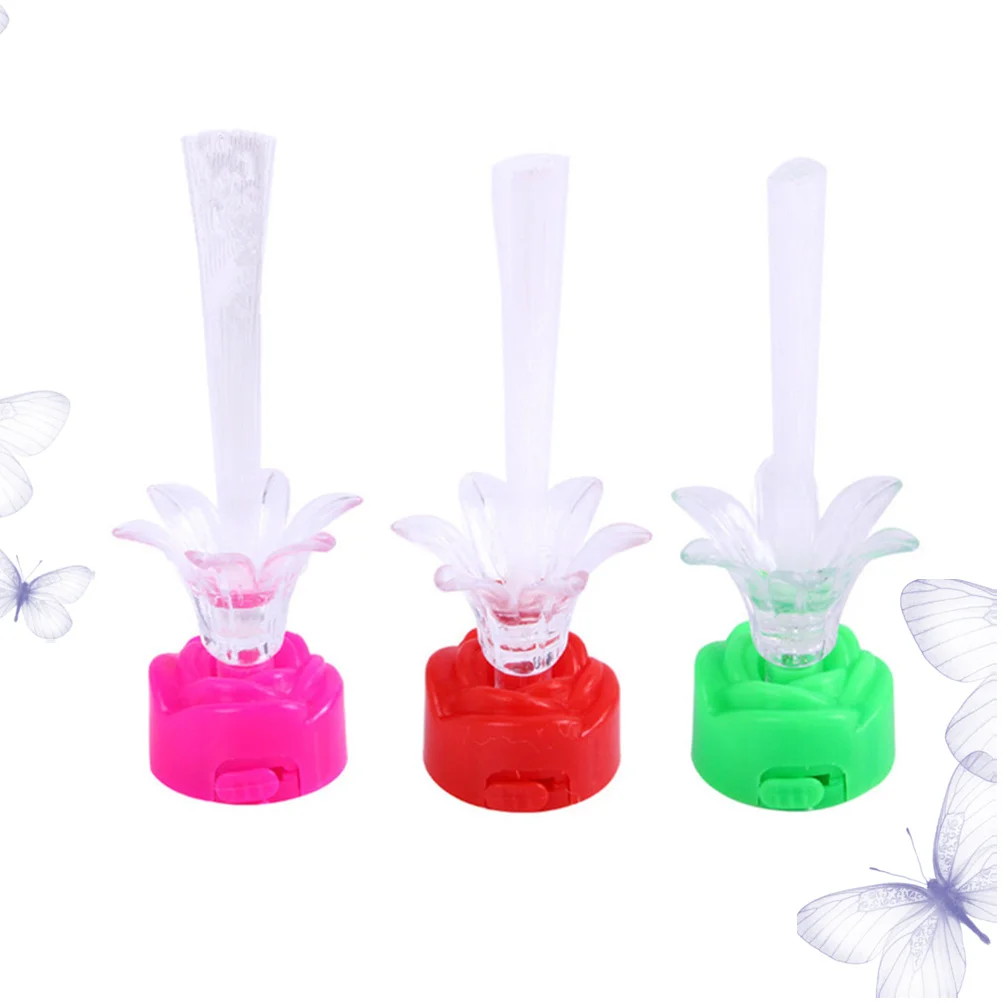 

10 шт. светодиодных ламп «Гипсофила» с оптоволокном, ночник с разноцветной мигающей подсветкой для дома, офиса, рождественского декора