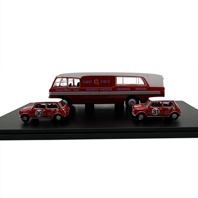 OXFORD 1:76 Scale Diecast Alloy Mini BMC Competition Department Set Toys Cars Model Classics Adult Souvenir Gifts Static Display