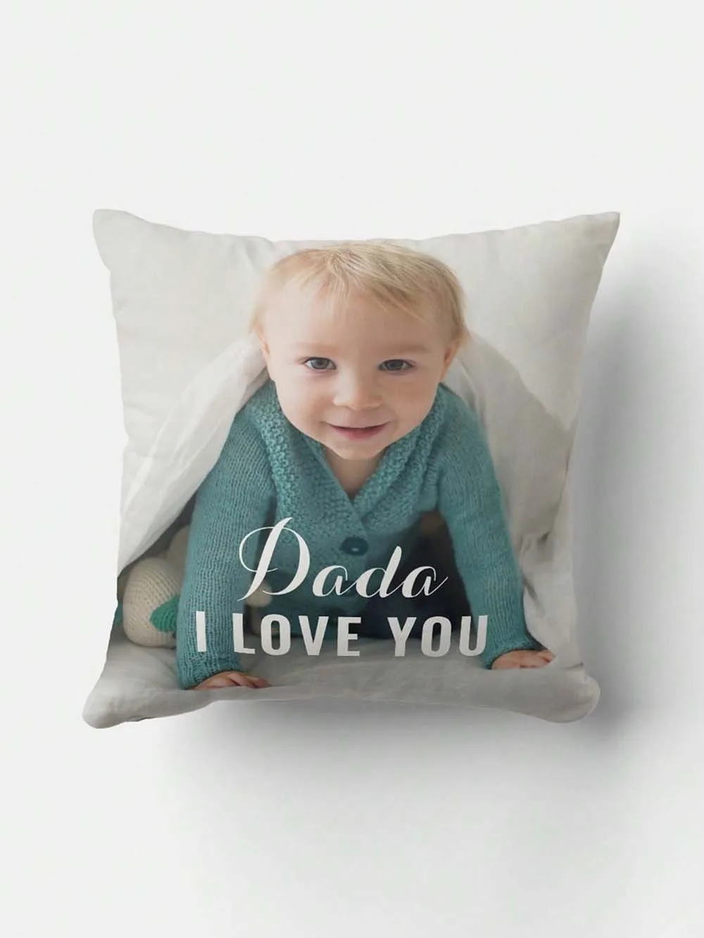 Personalized Picture Double Sided Printed Throw Pillow Cushion,Father's Day,Custom Photo Throw Pillows ,Home Decor Gift