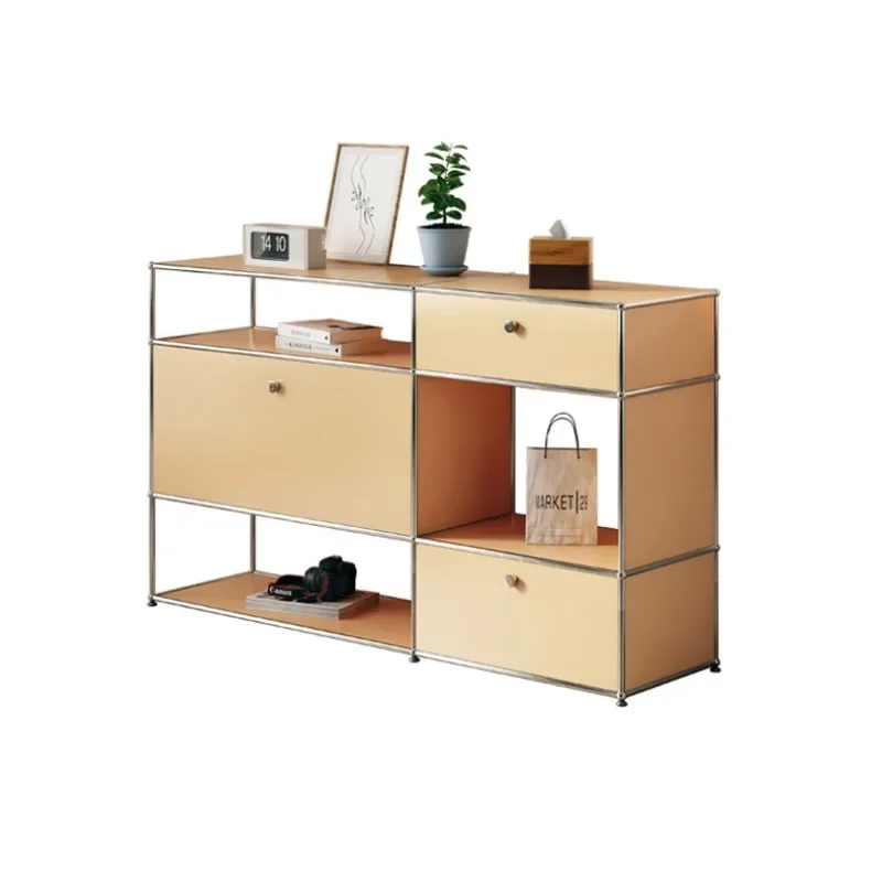 Medieval module combination side cabinet
