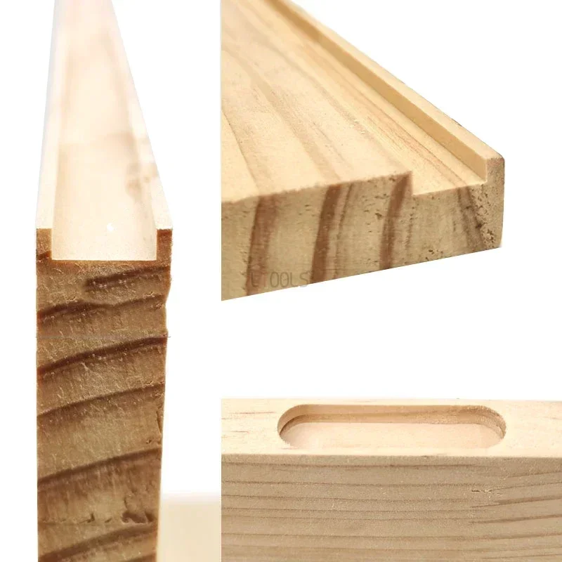 For 65mm Trimming Machine 2 In 1 Slotted Bracket Invisible Fasteners Wardrobe Cupboard Panel Punch Locator Aluminum with Scale