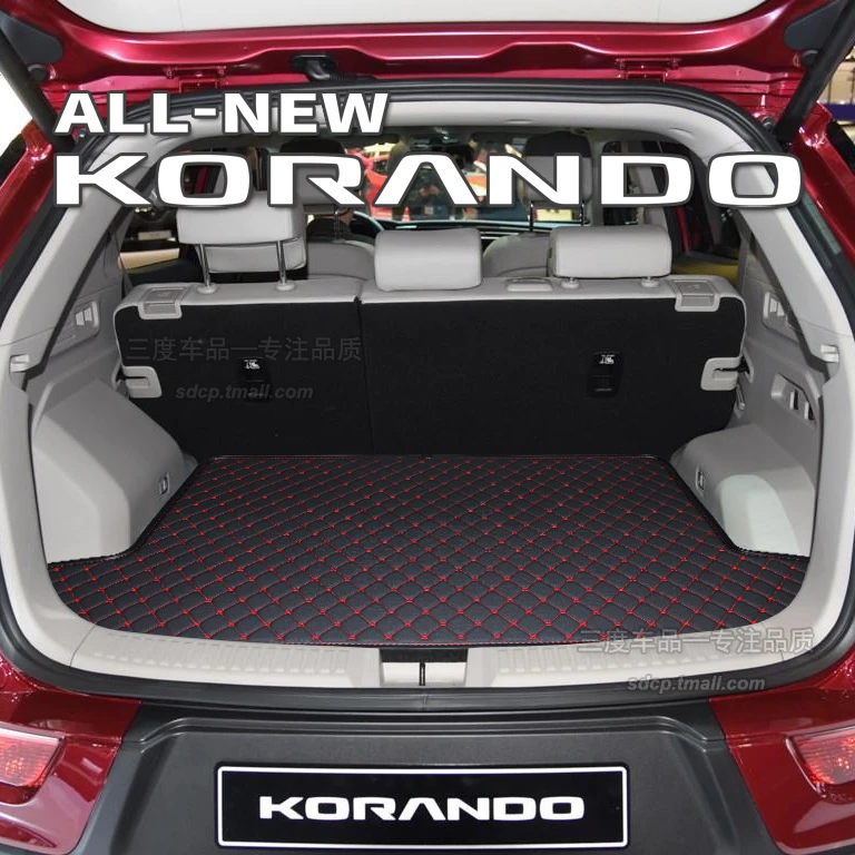 trunk mat  for Ssangyong Torres trunk cushion evx t 7 dedicated to the 5 korando Rexton G 4