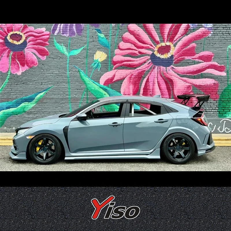 

Suitable for Civic TypeR FK8 Modified encirclement Aerodynamic kit carbon fiber Mugen side skirts