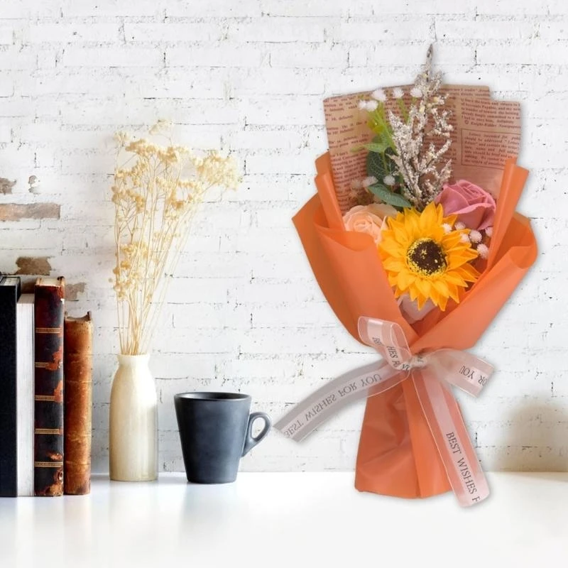 

Soap Flower Petals Bouquets for Student Teacher Graduation Ceremony Thanskgiving