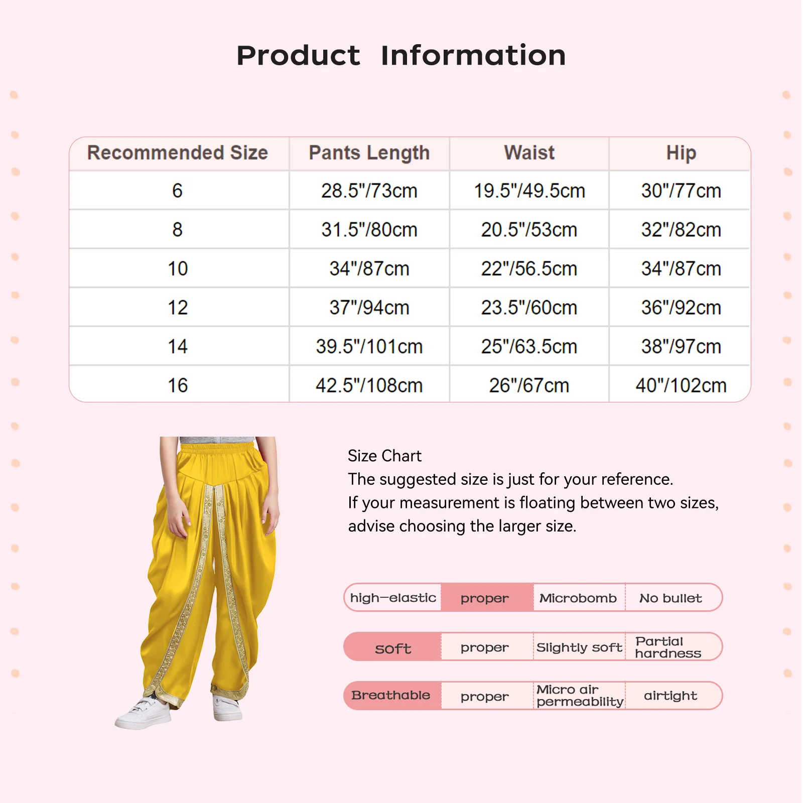 Meninos príncipe cosplay cetim dhoti calças tema de halloween festa fantasia vestido bola roupas cintura elástica solta calças largas