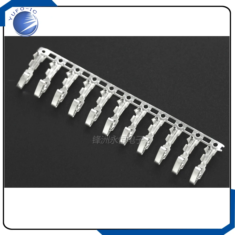 100PCS/LOT  The CH3.96 reed terminal cold head terminal head Wire Cable Housing Female Pin Connector 3.96MM
