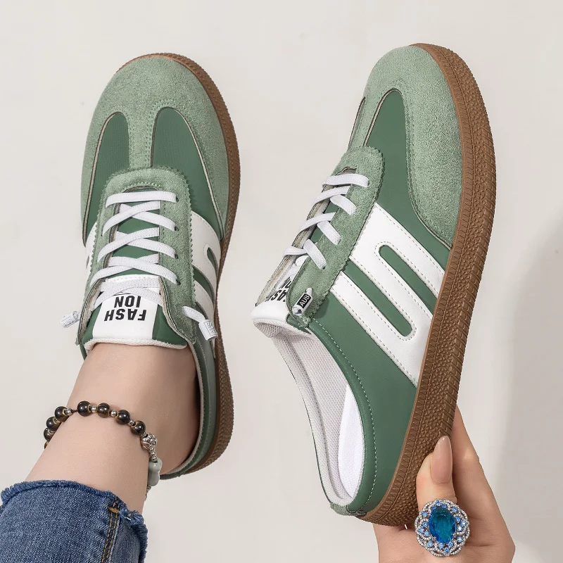 Women's shoes 2026 summer retro breathable comfortable casual shoes fashionable versatile board shoes sports shoes