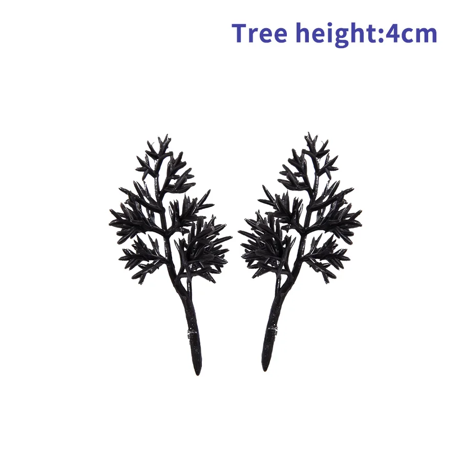 Simulation Miniature Model Scale Trees For HO N Building Model Train Railway Railroad Layout Scene Landscape