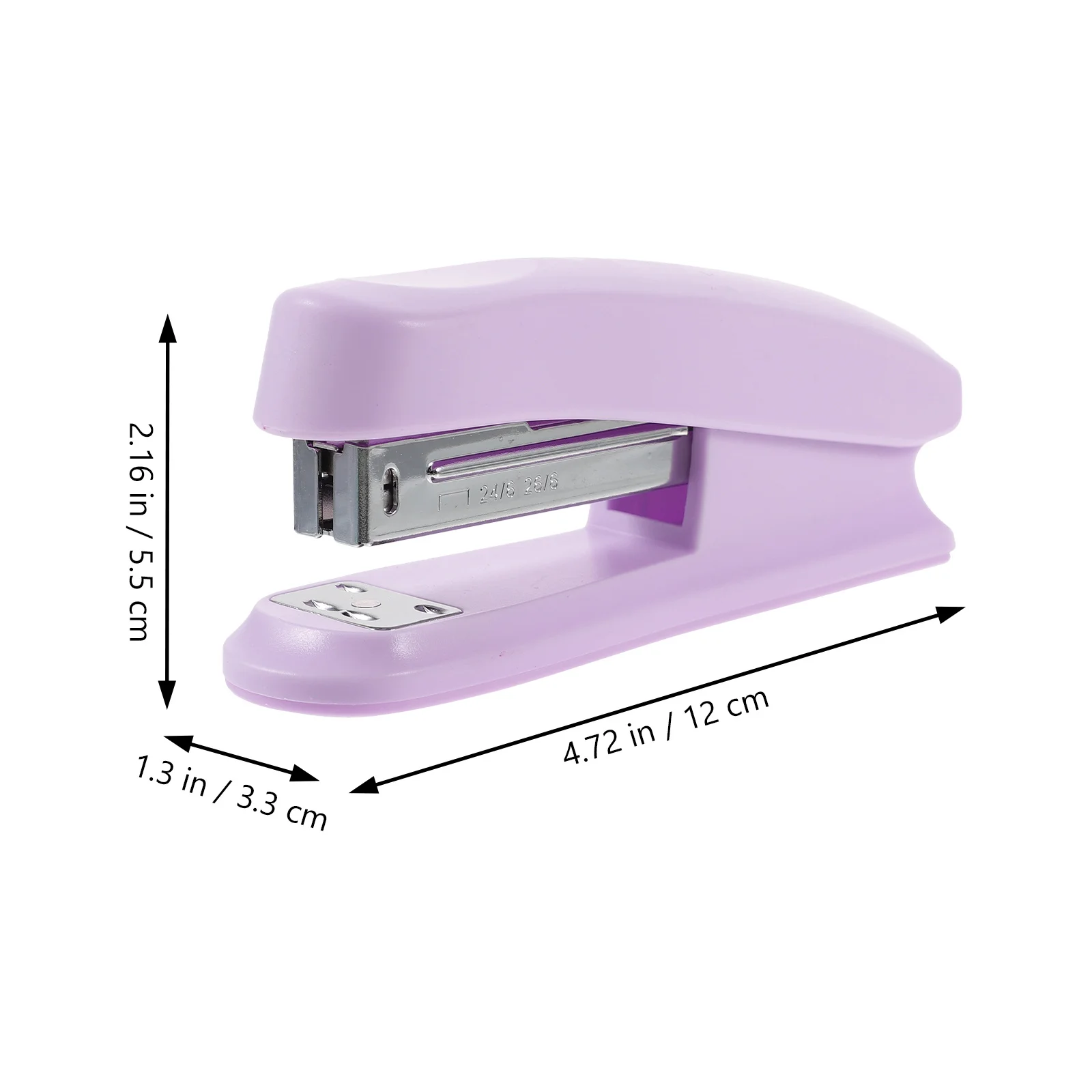 

Compact Handheld Stapler Modern Simple Elegant Design Efficient Binding for Classroom Office Supplies Office Gadgets