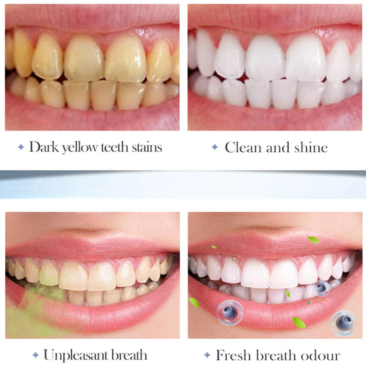 Probióticos blanqueadores de dientes, pasta de dientes sólida, placa Dental, eliminación de cálculo, mal aliento, brillo de los dientes, prevención de la Periodontitis