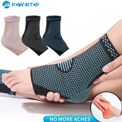 1 Pc Sport Enkelbrace Compressie Strap Mouwen Ondersteuning 3D Weave Elastische Bandage Voet Beschermende Kleding Gym Fitness