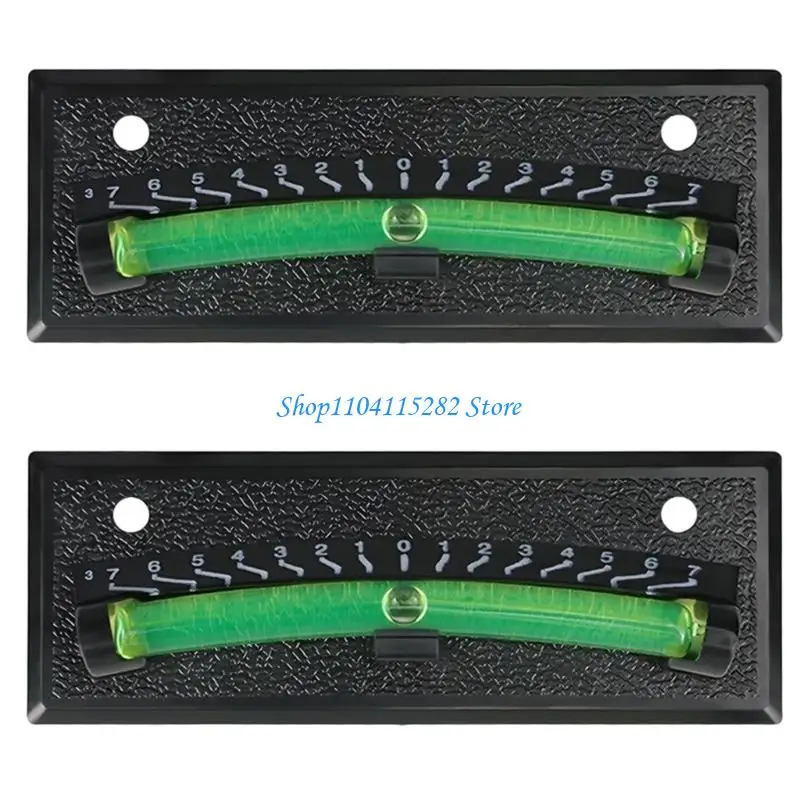

Heavy Duty Bubble Level Suitable For Mororhomes Setups Quick Balance Detection Compact ABS Tool With Clear Markings 2pcs