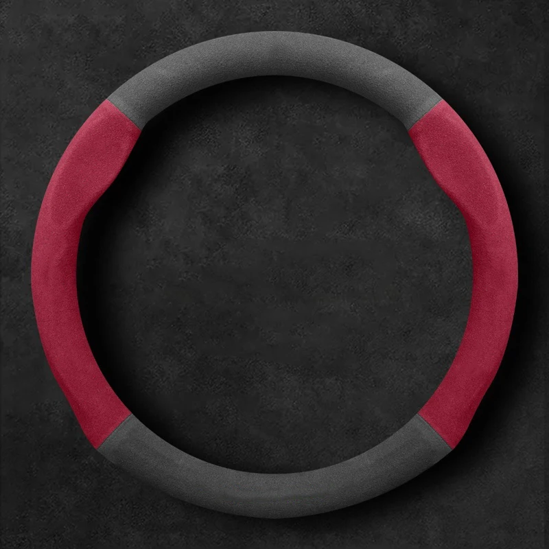 Car Suede AntiSlip Steering Wheel Cover For Opel OPCline ASTRA CORSA INSIGNIA MOKKA VECTRA GTC Tigra 2023 2025 2026 Accessories - view 3
