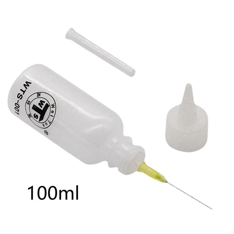 Flacone con punta ad ago ABJI - Bottiglie applicatore con punta di precisione per applicatore con flacone ad ago da 100 ml