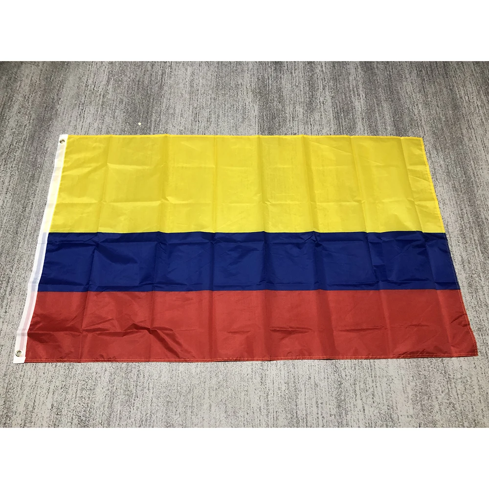 Colombia Flag 90x150cm 3*5FT high qualitydouble printed polyester hanging District of Columbia Colombia Flag for decoration