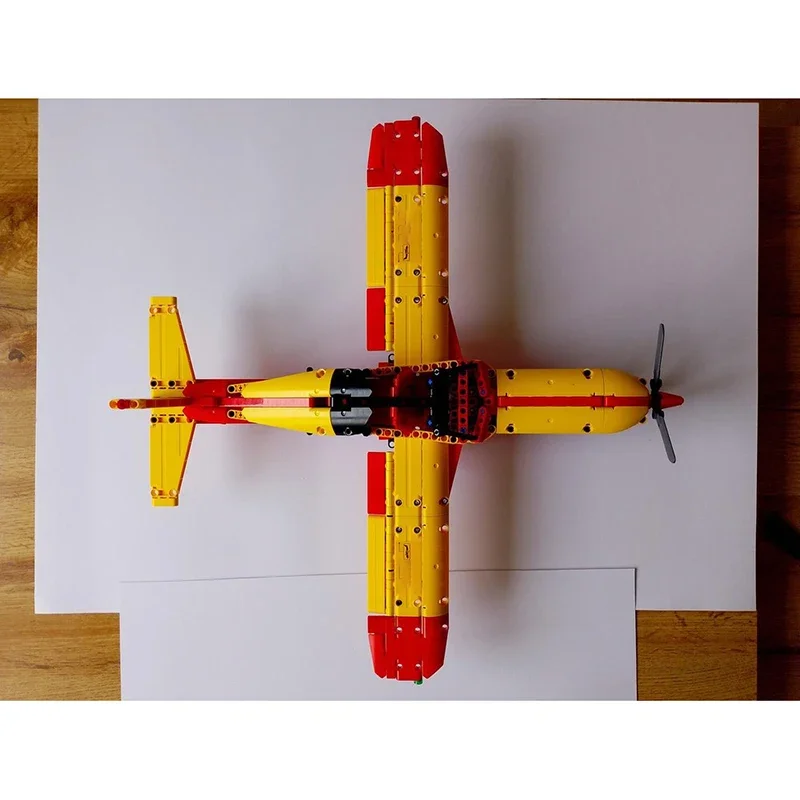 Moc Bausteine Piper PA-32 Technologie Modulare Ziegel Modell Geschenke Weihnachten Spielzeug DIY Sets Montage