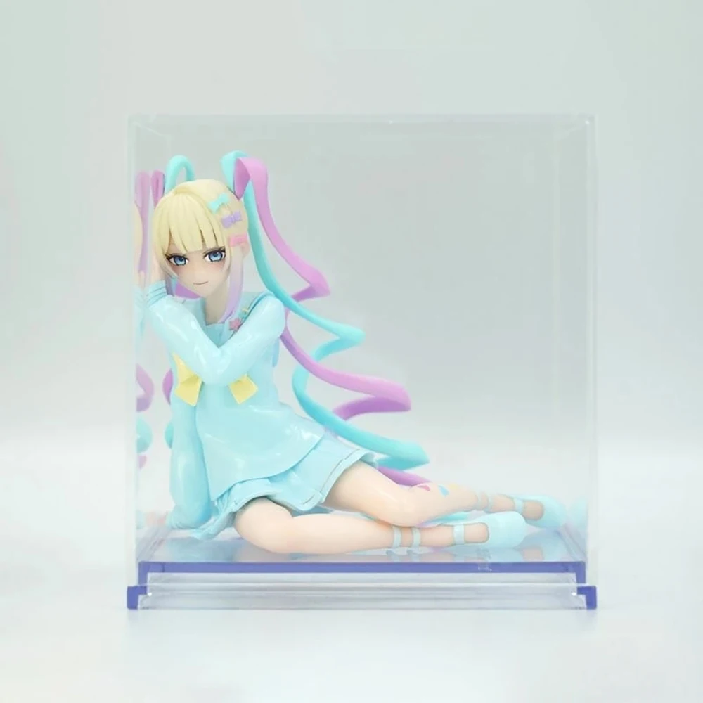 

Original KONAMI Fig-Cube NEEDY GIRL OVERDOSE Rain Action Figure PVC Model Collectible Toys Nice Collectible Decoration Cute Gift