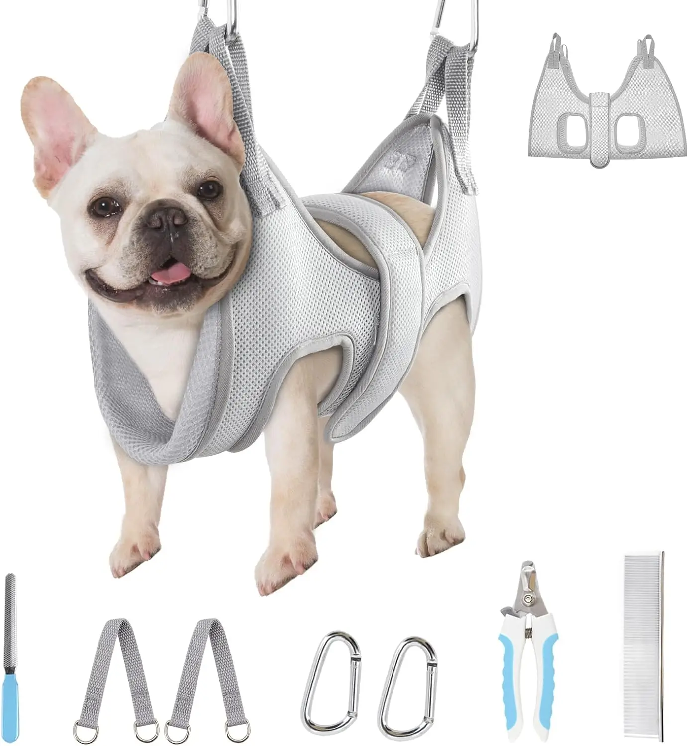 

Dog Grooming Hammock, New Pink Small Dog Sling For Nail Trimming, Ba Protect Hanging Harn For Claw Care, Nail Trimming