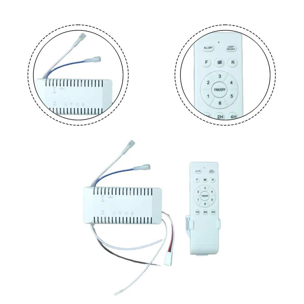 B79A For ceiling Fan Light Remote Control with Tri-Color Dimming Function Compatible with B79A For ceiling Fans