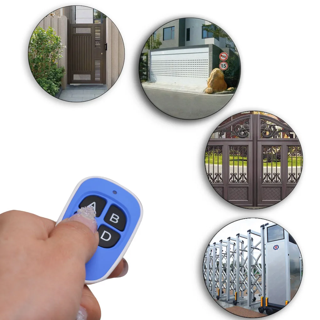 100%  433MHzControl Compatible productsFLO1R-S, FLO2R-S, FLO4R-S, ON2, ON4, ON1E, ON2 suitable for Gate Garage Door Transmitter