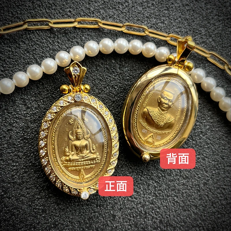 2023 TOP GOOD fashion Siam Thailand Effective Success Buddha Amulet Buddhist Pendant safe Bring luck