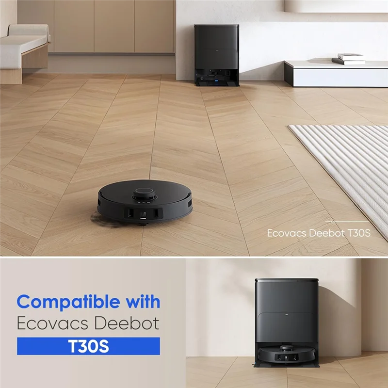 Pacote de 23 peças de reposição para ecovacs deebot t30 omni/t30 pro omni e yeedi m12 pro + robô vácuo