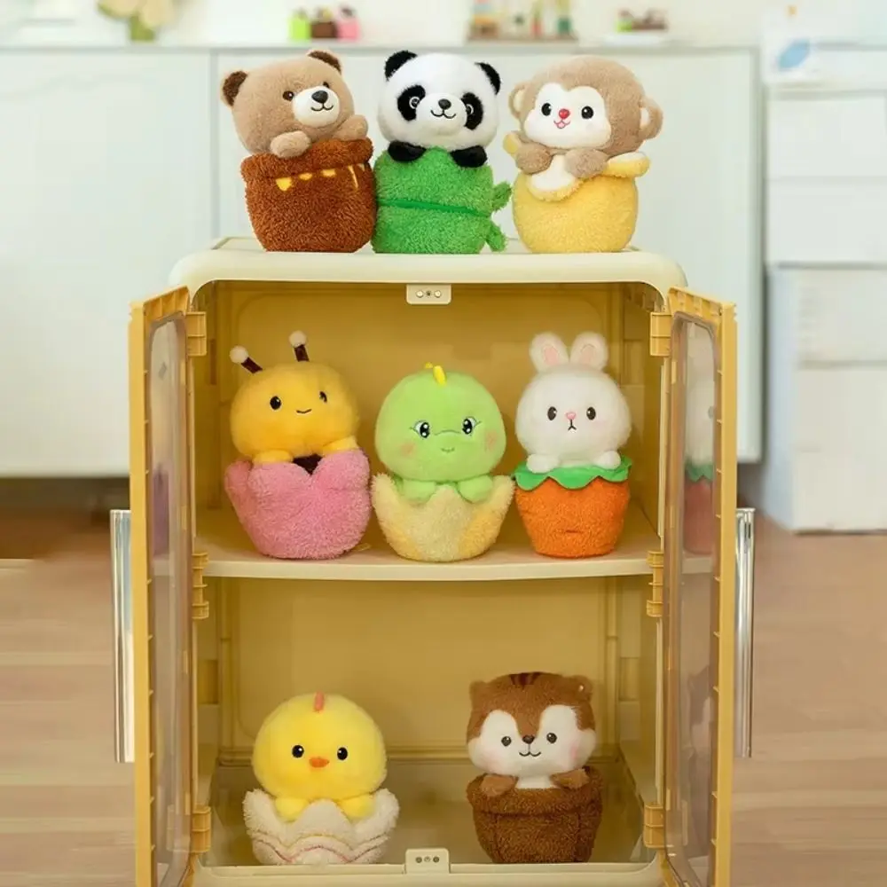 

Comfort Plush Toys Bear Egg Shell Plush Doll Bee Soft Table Plush Doll Pet Cartoon Animal Plush Toy Festival Party Decor