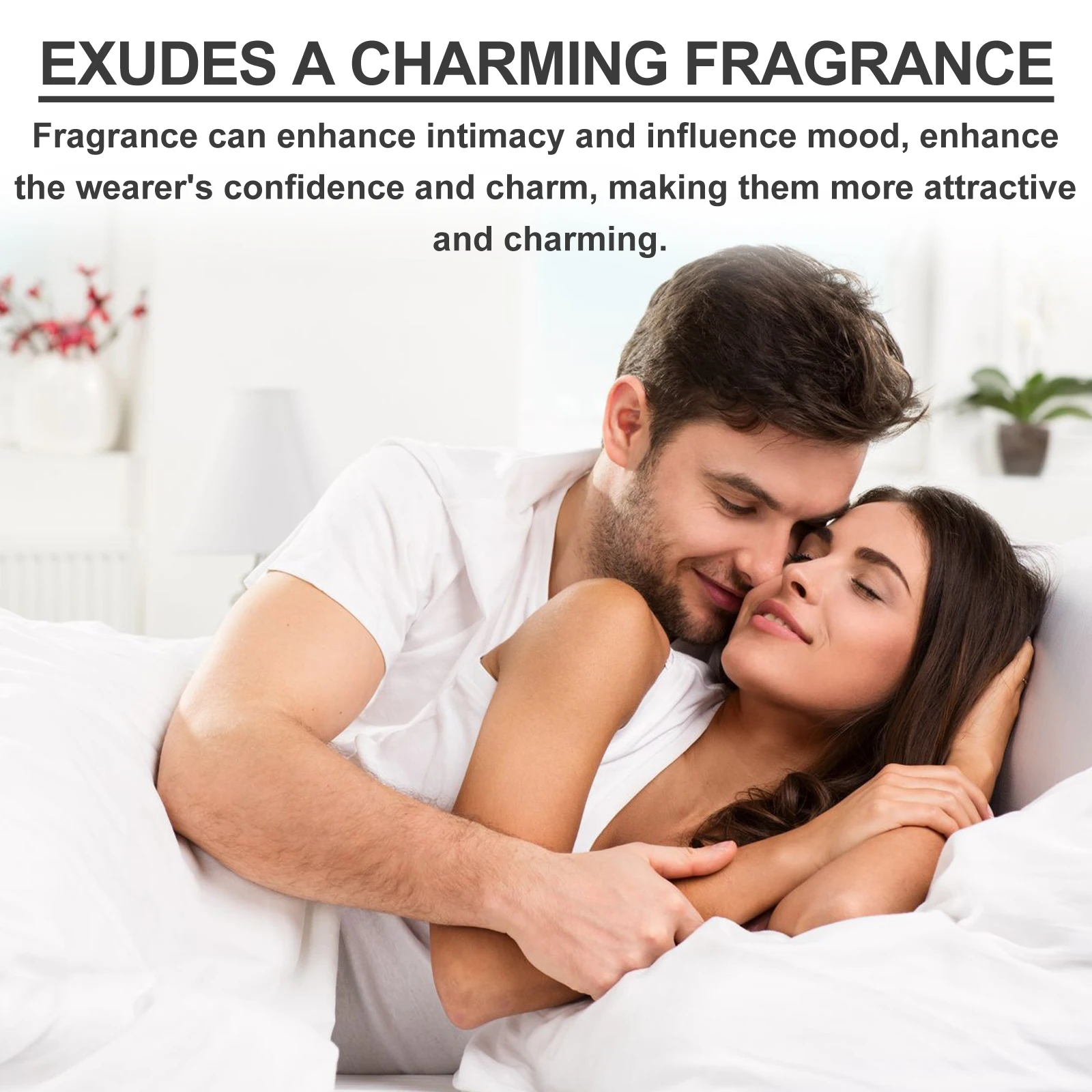 North Moon Opposite Sex Attraction Perfume, Natural Fresh Lasting Fragrance Release Charm Couple Dating Atmosphere Perfume