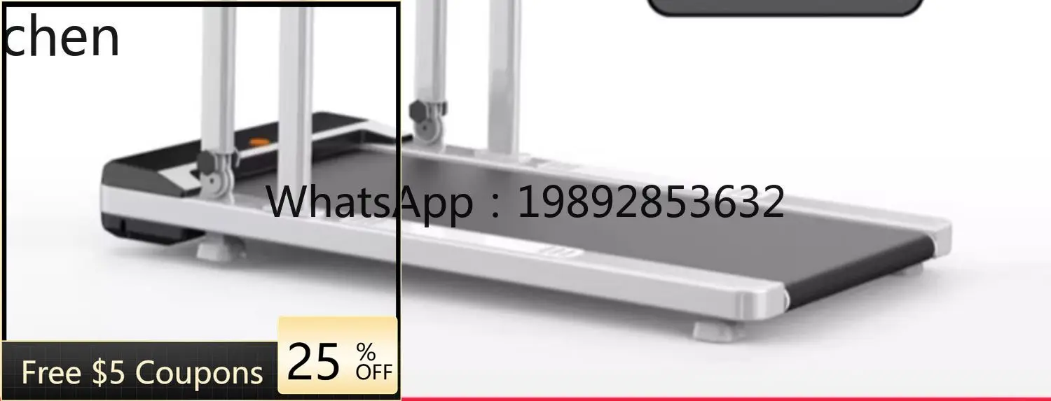 

ABB treadmill household small foldable multi-functional silent indoor gym special walking machine