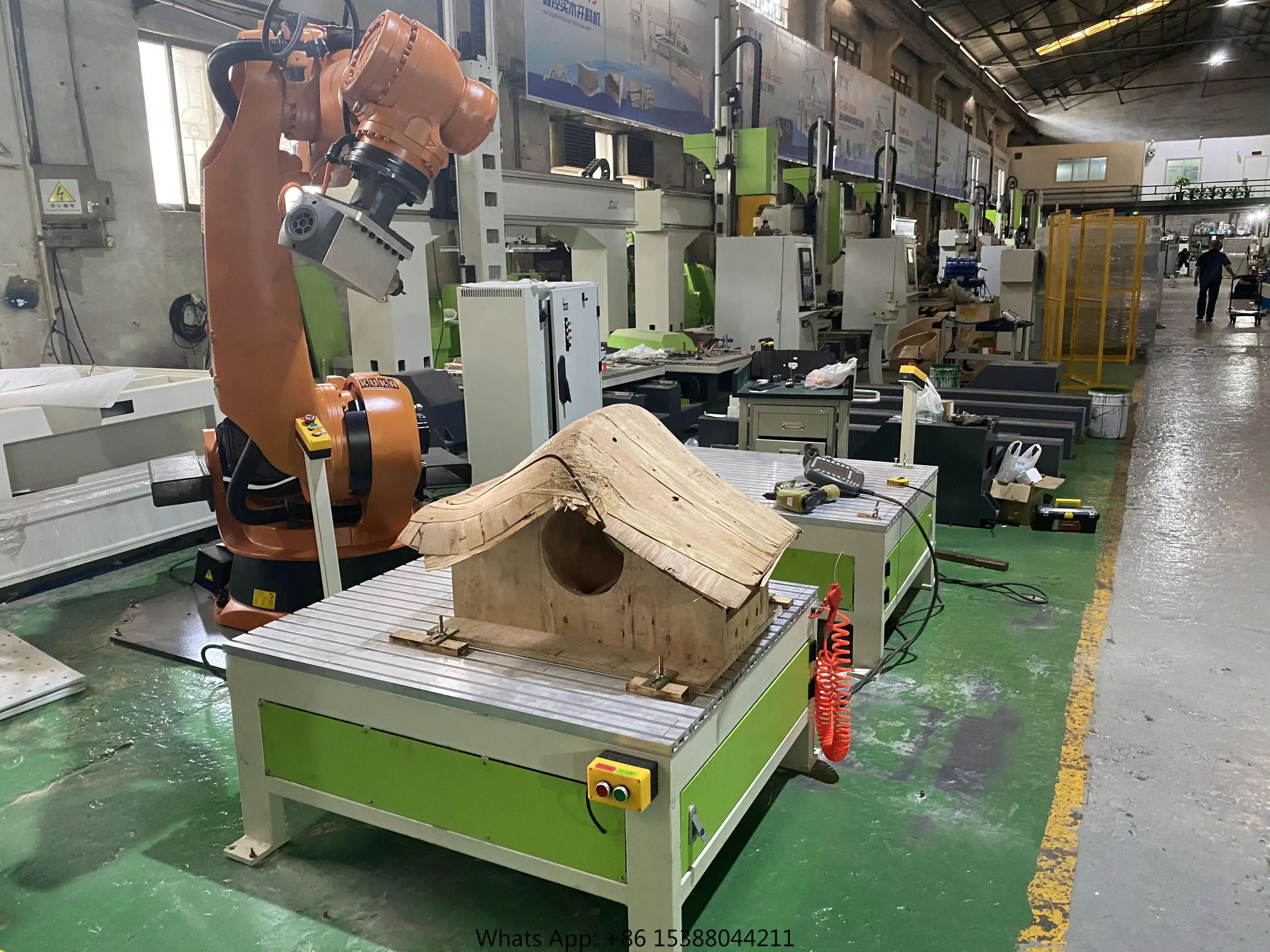 Industrial CNC Robot Hand Arm 6 Axis Robotic Arm Handler