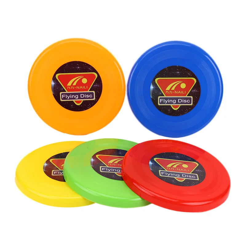 New Design Custom Outdoor Sport Flying Disk Fris Bee Plastic Flying Disc