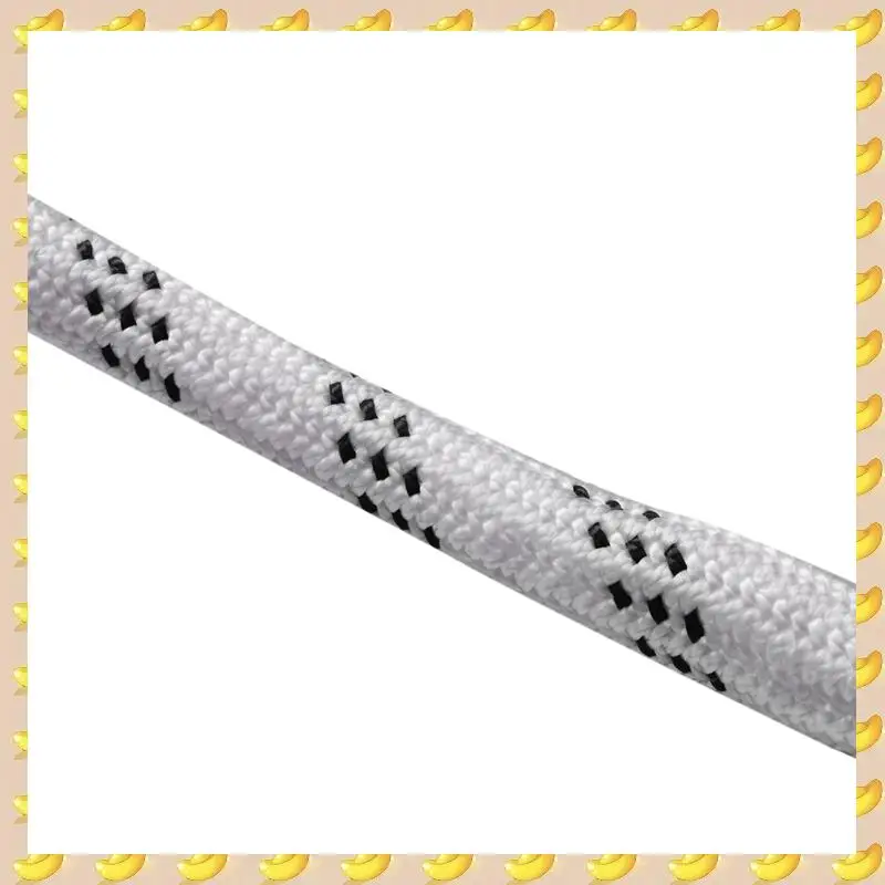 

A45U 6.5Ft Flexible Ladder Rope Ladder Insulated Ladder Rescue Ladder Rock Climbing Anti-Skid Engineering Rope Ladder
