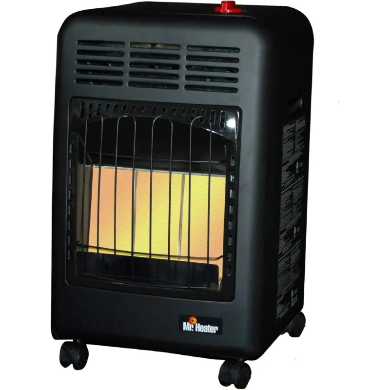 Mr. Heater MH18CH Radiant Cabinet LP Heater,Black