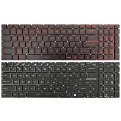 US Laptop Keyboard For MSI GL62VR GP62M GL72M GT76 GE63VR GT72VR MS-16J2 16J3 16J4 16H5 16H4 16J6 1799 1796 16J9 1792 1791