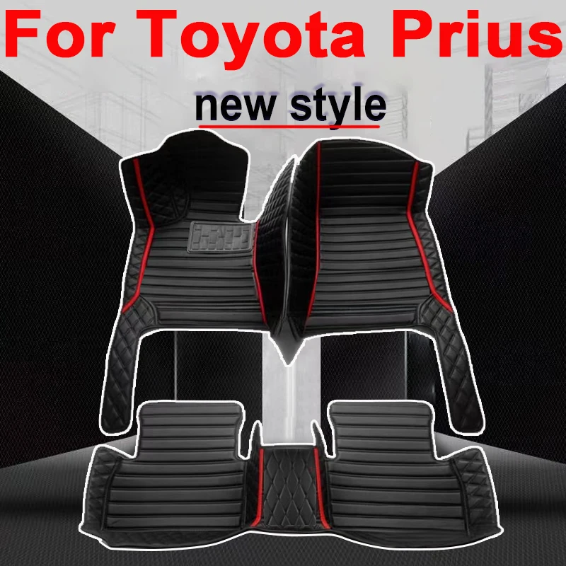 

Автомобильные коврики на заказ, автомобильные коврики для Toyota Prius 2012, 2013, 2014, 2015, 2016, автомобильные роскошные кожаные коврики с полным покрытием для мужчин и женщин