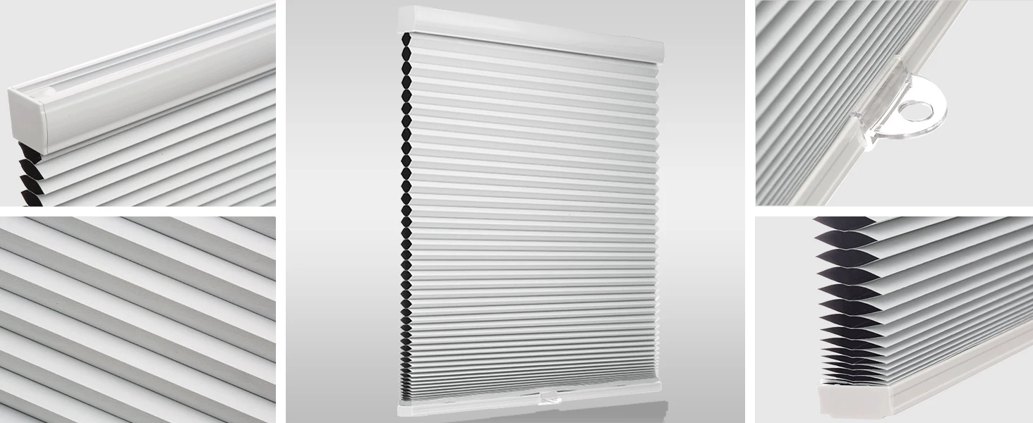 High Quality Wholesale Prices Color-Matched Day and Night Cordless Honeycomb Blinds For Windows