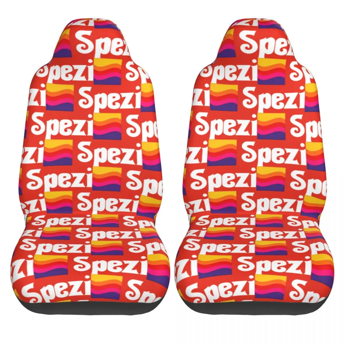 

Paulaner Spezi Logo Car Seat Covers 2 Pcs Universal Auto Seat Covers Interior Polyester Protective Cover