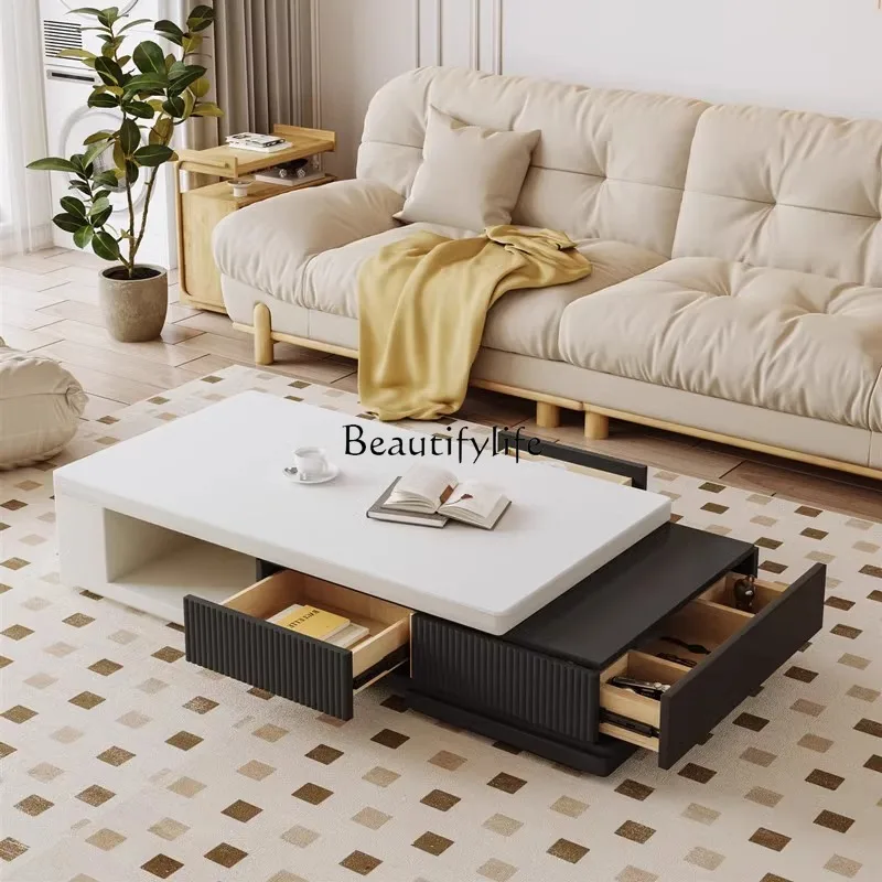 Mesa de centro estilo creme avançado