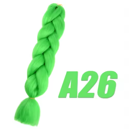 Synthetic Kanekalon Crochet Hair Braiding Hair Pre Stretched Curly Jumbo Braids Extensions Hair Accessories For Girls Braids - Image 34