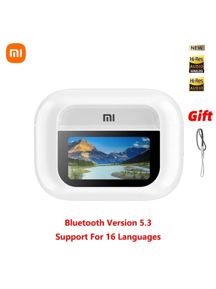 Xiaomi-Écouteurs sans fil ANC avec écran LED, suppression du bruit, Bluetooth, écouteurs allemands inconnus, écouteurs de sport avec micro, Android, iOS, A8 Pro