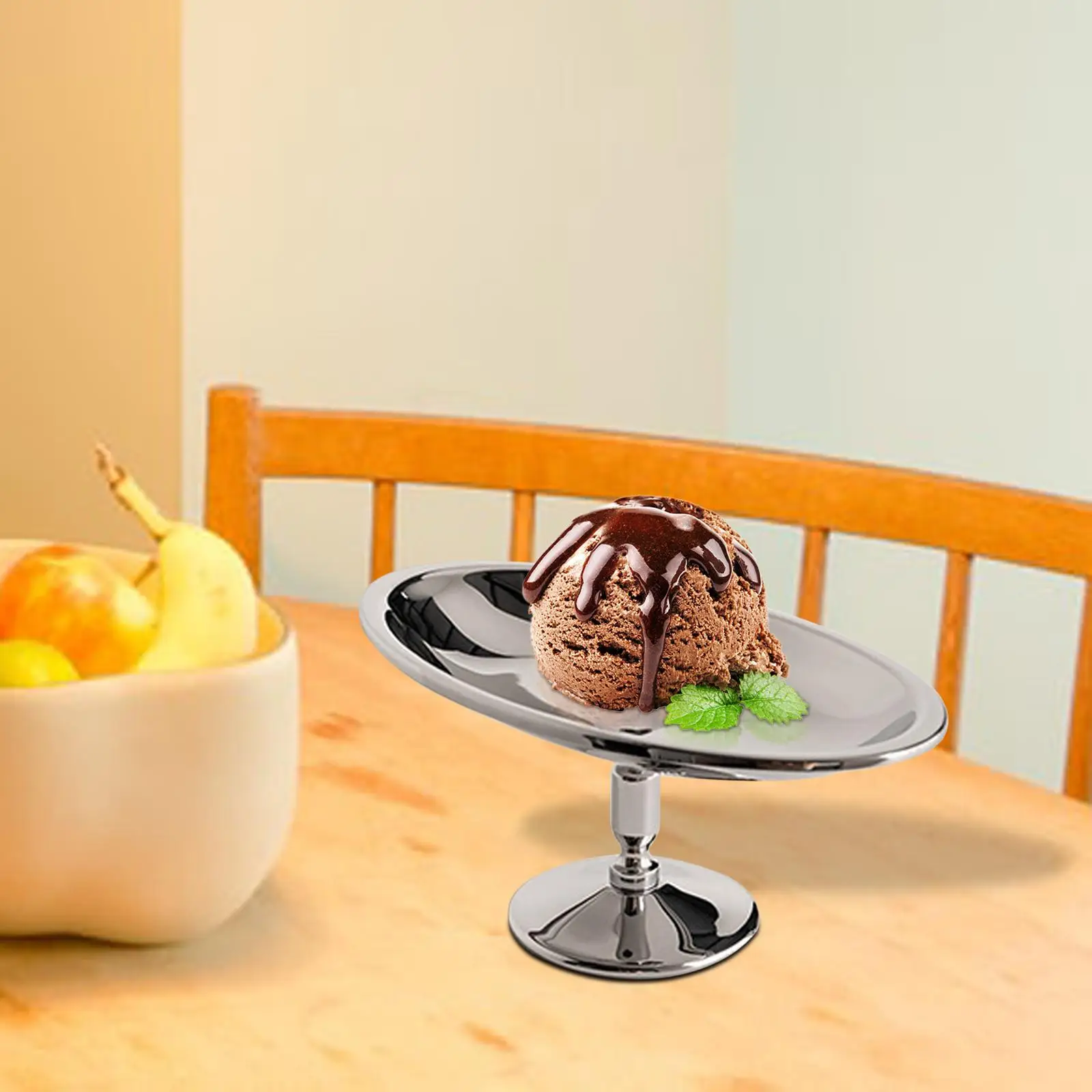 

Чашка для мороженого, миска для десерта, диаметр 6,3 дюйма, посуда, десертный поднос с фруктами, еда