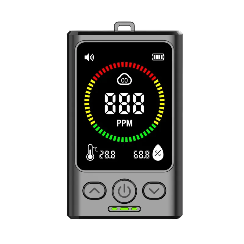 New HTM CG300 CO Detector Air Quality Testing Equipment Three-in-one Formaldehyde Home/Outdoor Alarm System IP67